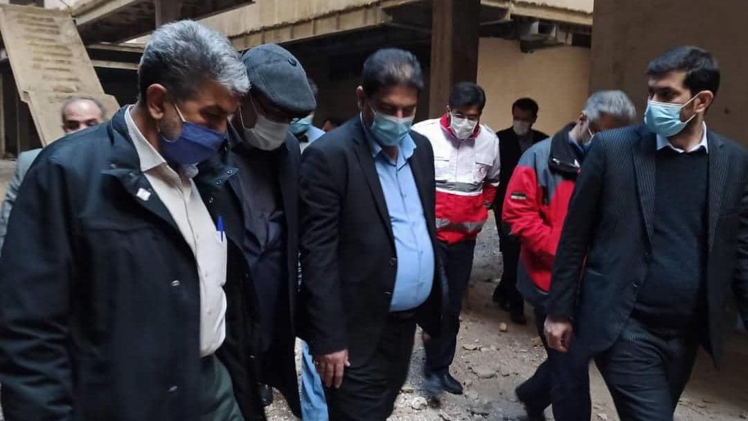 سفر دکتر همتی به استان خوزستان/ بازدید از ۲ پروژه عمرانی هلالاحمر در خرمشهر